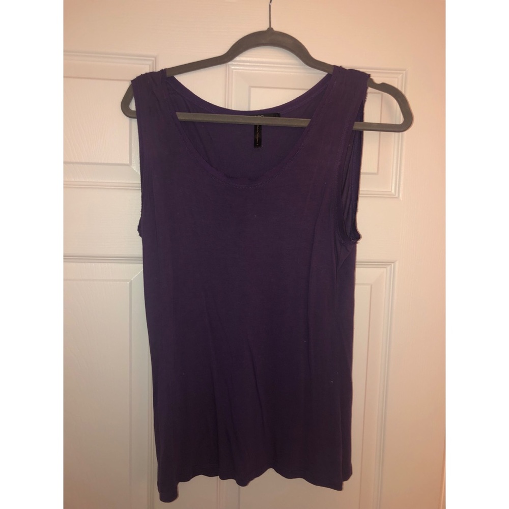 BCBG purple tank